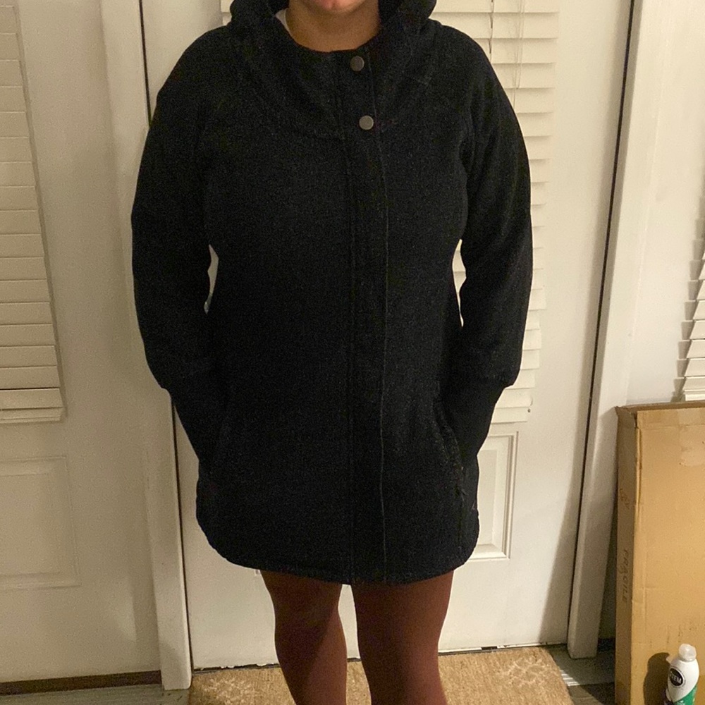 North face fleece coat